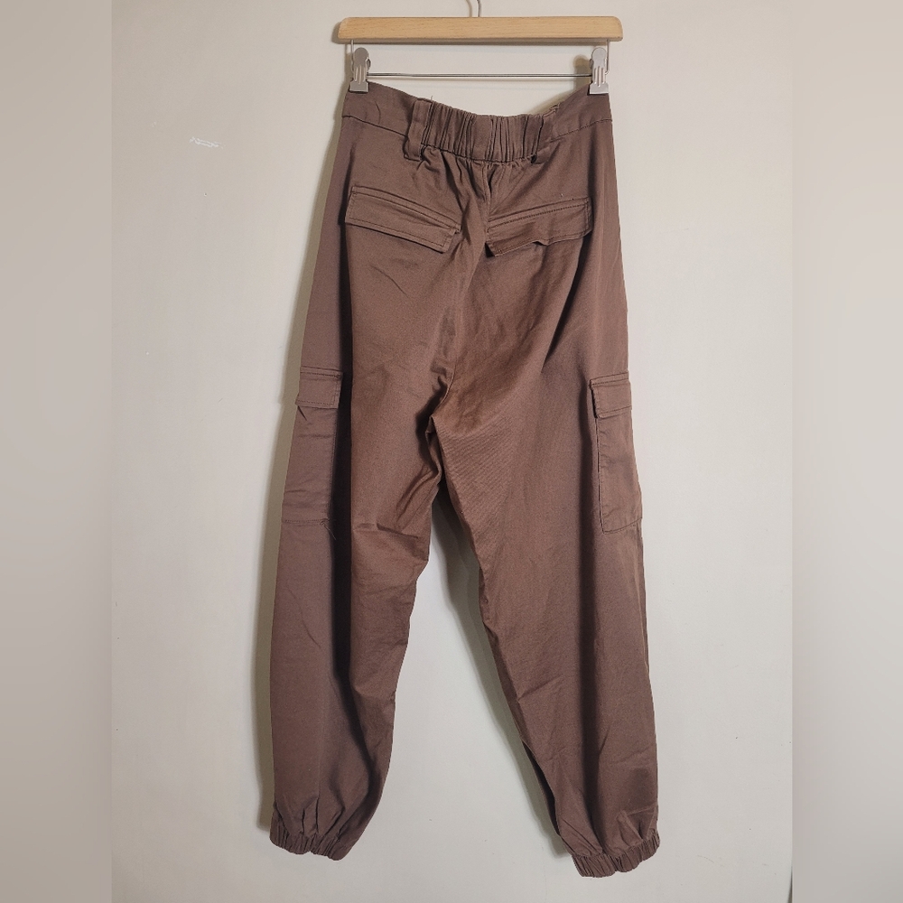 Urban Outfitters BDG Brown Utility Cargo High-Rise Pants Large - Picture 3 of 10